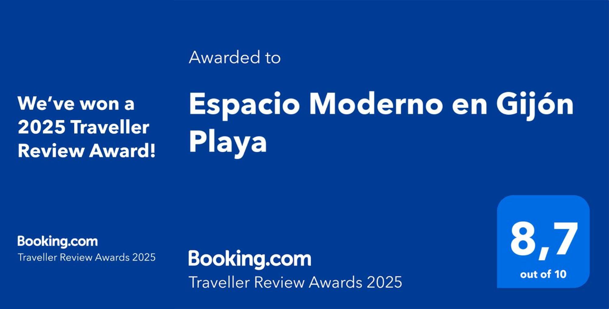Espacio Moderno En Gijon Playa מראה חיצוני תמונה